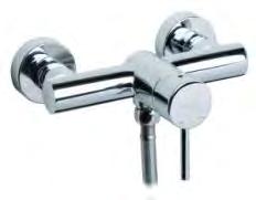 1 MIO Single-lever mixer on request for showers hand spray, flexible hose and bracket/shower bar have to be ordered separately MIO-N Single-lever mixer for showers 3.311V.7.004.131.