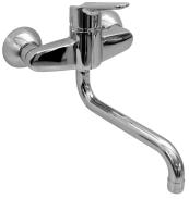 1 TIGO Single-lever mixer with clinical lever on request for washbasins