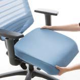 Chair / Task Chair T30 The double raschel mesh focused on the back area provides excellent