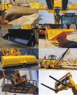Attachments A variety of attachments are available for the 3 stage loadall range to compliment and enhance this highly productive range as well as provide the ultimate in machine versatility.