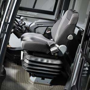 Built for maximum sitting posture, comfort and ergonomics during long shifts and demanding operations.