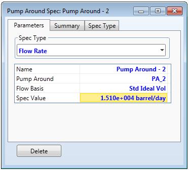 Pump Around 2 Draw Rate Pump Around 3 Draw Rate 4.34.