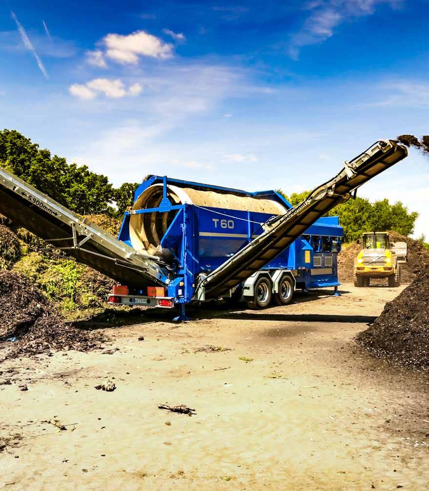 Terra Select T 30 Troel Screens & Windsifters & Star Screens Small and Compact The Terra Select T 30 Troel Screen lends itself to being used on small composting sites, in market gardens or in rental