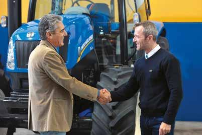Trained to give you the best support Your dedicated New Holland dealer technicians receive regular training