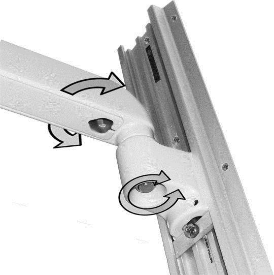 5 Center Pivot Tension Adjustment (VHM-25 with Extension)- Insert finger into the front of the Cable Cover and pull down to remove (Fig. A).