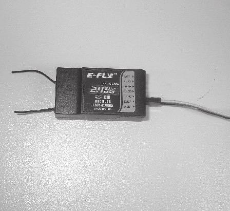 Plug the bind plug into the receiver s BATT socket.
