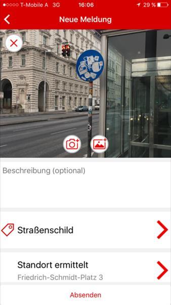 THE APP TELL IT VIENNA Online since February, 2017 Easy & fast handling (7 clicks, 30 seconds, without registration) Automatical