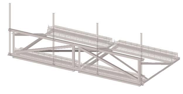 14.2 Non-Penetrating Rooftop Ballast Frame Low Visibility Profile Frames are designed to securely support up to four wireless antennas, while keeping the roof surface damage-free.