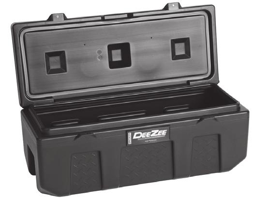 POLY TOOL BOX STRONG, LIGHTWEIGHT PLASTIC BOXES Key lockable to secure tools & gear Reversible lid