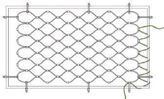 DIN 50021-SS. The cable mesh is being classiﬁed to corrosion resistance class II, according to the general construction approval no. Z-30.