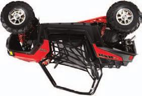 If you want the best in all around sport performance for wide open spaces, the RANGER RZR S 800 cranks out an astounding HP-to-weight ratio with a full 12" of