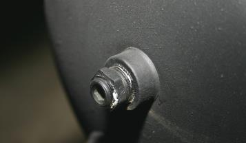 If this plug does exist, proceed to step 1-3 1-2-1 Remove the existing PPV and replace it with a T-fitting matching the port pipe size.