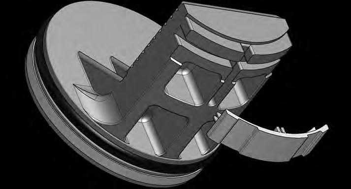 Body: Insert the thrust bearing into the top pinion hole as shown. (Fig 9.