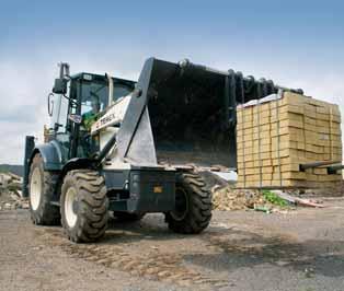 VERSATILE Flexibility Whether it be laying pipes, fencing, lifting, loading, grading, trenching or digging, the Terex Backhoe Loader is ready.
