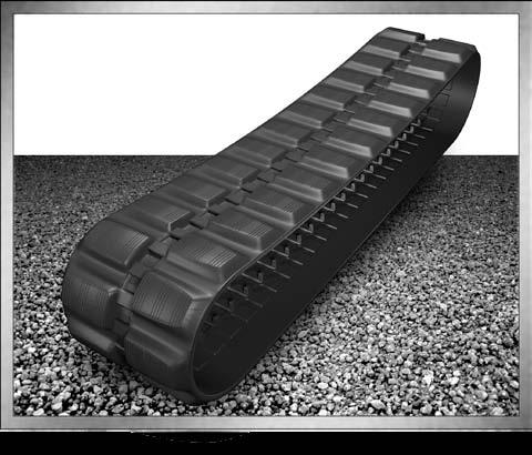 450mm n Pitch: 86mm n 450mm Width 86mm Pitch Rubber Track (C