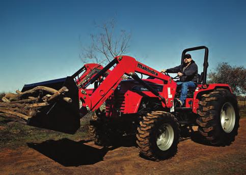 The 4025 4WD features: Mahindra built 4 cylinder wet sleeve engine for big power and long life.