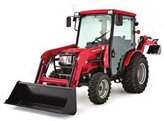PREMIUM - 16 Series The Mahindra 16 series premium tractors are high-performance 4WD compact tractors designed for lightto medium-duty applications.