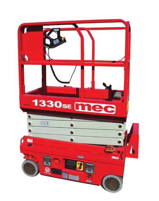 platform capacity Weight allows machine to go on delicate flooring Slide out deck extension Low step in height