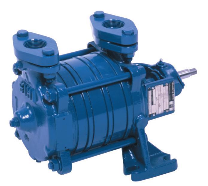 Side channel pumps Self-priming, segmental type AOH Sizes 1101 3603 Technical data Capacity: Delivery head: Speed: max. 7.5 m³/h max. 98 m max. 1800 1/min Temperature: max.