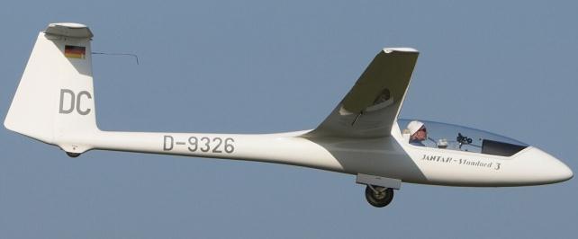 1. Glider PZL-Bielsko SZD-48 Jantar Standard 3 with