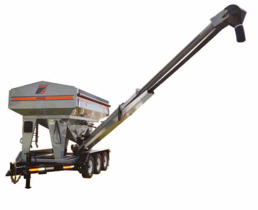 to 22' Telescoping Conveyor Option available on both 240 and 160 Patent