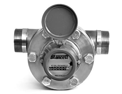 MODEL 900 IMPELLER-TYPE FLOW METER - For Water Applications - INSTALLATION & INSTRUCTION MANUAL 8635