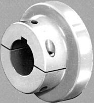 Type C Sure-Flex Clamp Hub Spacer Design C T E H Flanges Sure-Flex Type C Clamp Hub flanges employ integral locking collars and screws to assure a clamp fit on the shaft.