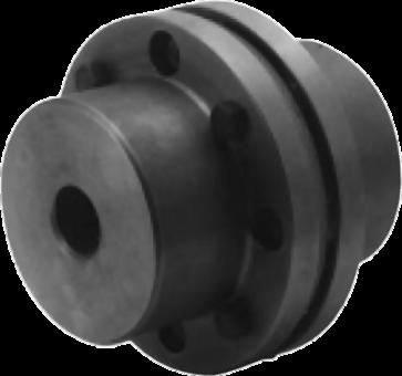 SINGLE FLEX - HH SERIES 8 BOLT SINGLE COUPLING The HH series is designed for high torque, low speed applications, Hubs are cast of iron or steel. Flex discs are high strength alloy steel.