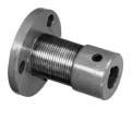 Uniflex Coupling Data UFH Type Flange-to-Shaft The one-piece UFH type coupling is similar to the U type, except that one hub is replaced by a flange plate.