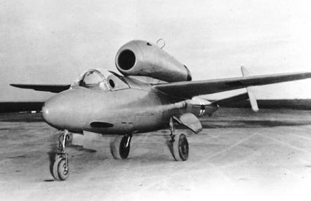 The Japanese copied the airplane for their Mitsubishi Shusui, but its engine failed on its initial flight test and the project was abandoned.