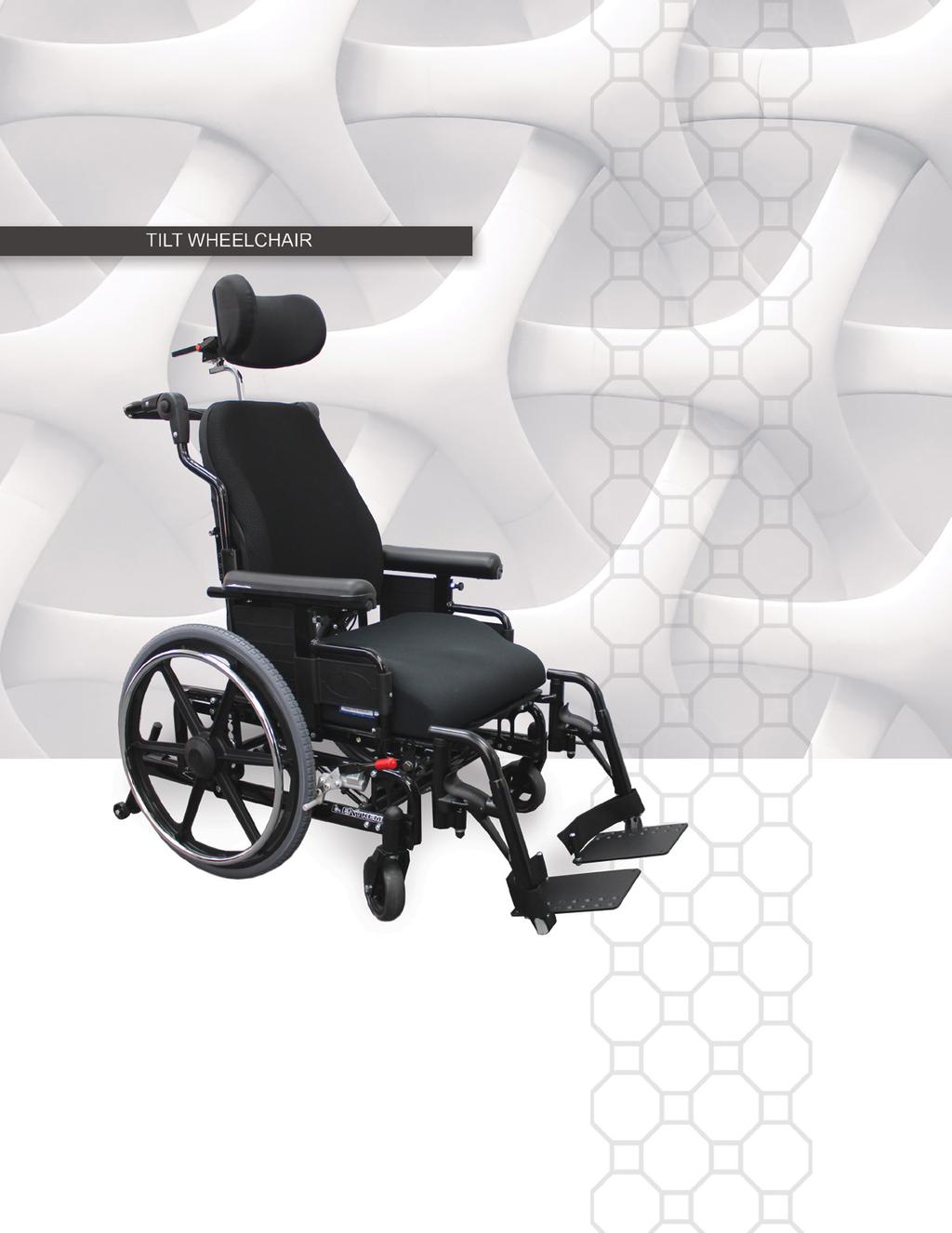 extreme The EXTREME tilt Wheelchair from Power Plus Mobility has a light frame and is depth adjustable.