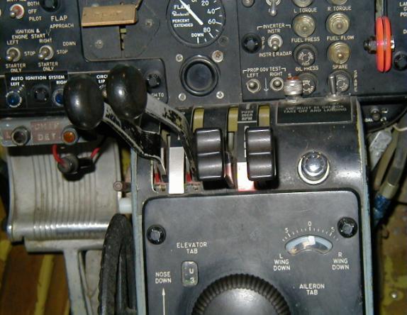 Condition lever If engine has reverse thrust, that control is built into the power lever.