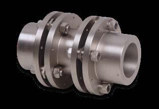 Flexible Disc Couplings PWF Series PWF Series The PWF couplings were designed to meet the demand for a more economic configuration of flexible disc couplings, with the advantages of a reduced number