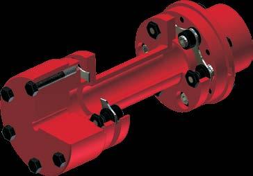 Flexible Disc Couplings PWE Series PWE Series PWE couplings are designed for medium power service, with a high level of reliability in rotating equipment transmission and with the use of spacers.