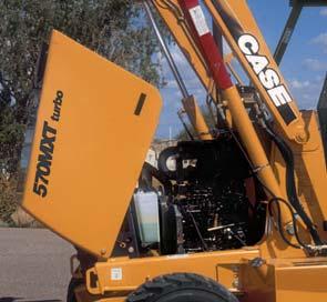 With the dualduty front loader and rear three-point hitch, this machine can help you get more done in a day.