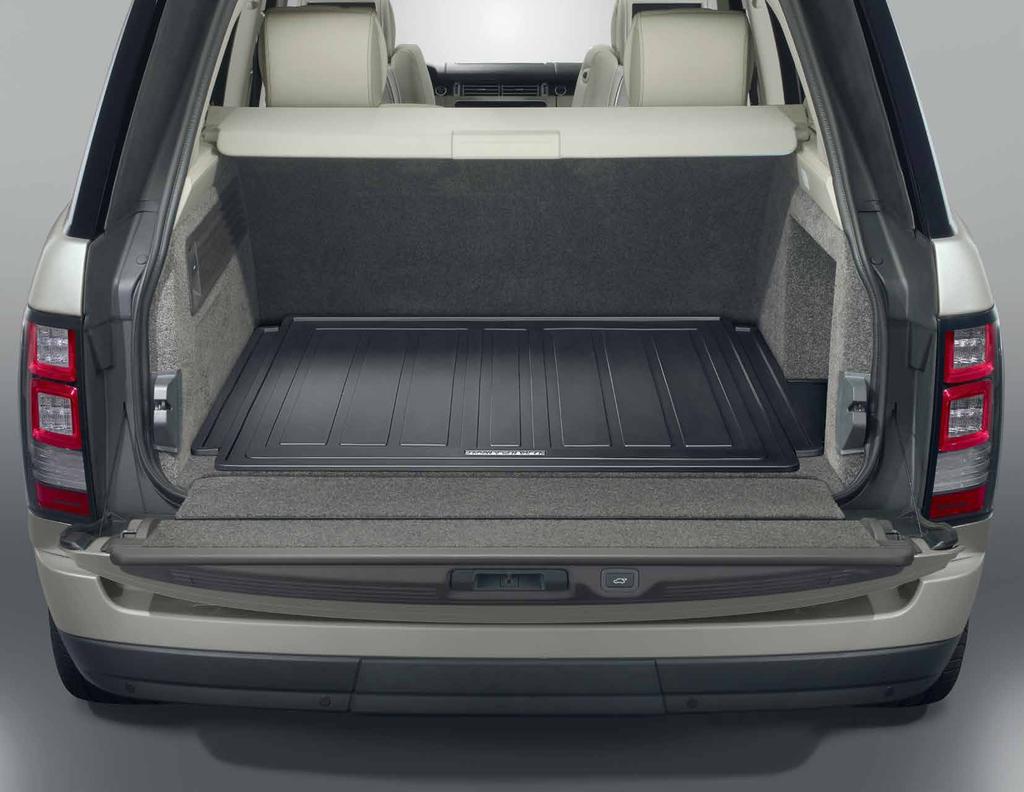 RANGE ROVER RUBBER LOADSPACE MAT With its non-slip surface, this waterproof Range Rover-branded mat helps