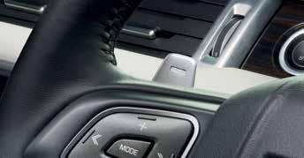 energetic feel to the interior of your Range Rover with striking stainless-steel pedals.