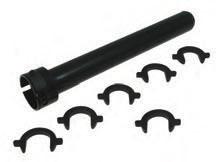 46800 Master Inner Tie Rod Kit Includes Nine Crows Feet in a Handy Molded Storage Case. Works on tie rods with inaccessible flats.