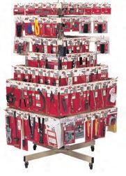 88 47120 Rotary Waterfall Display Feature Even More Tools in a Compact Space. Holds Over 170 Tools.