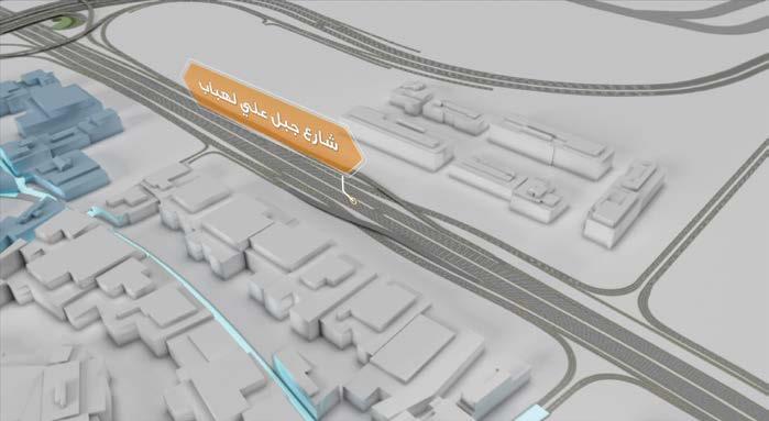 roads network, the Plan also includes the construction of Route 2020 involving the extension of the Dubai Metro Red Line 15 km from Nakheel Harbour and Tower Station to the site of Expo 2020.