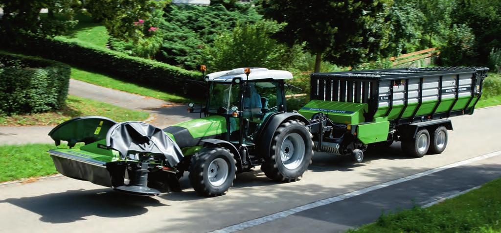 ADVANTAGES An agile, compact, multi-purpose tractor, ideal for small and medium farms.