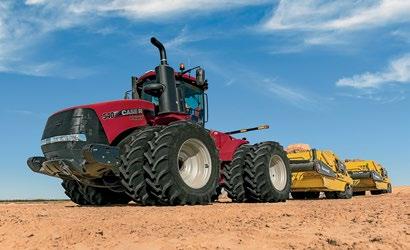 general earthmoving. THE RIGHT HORSEPOWER FOR YOUR OPERATION. The Steiger 620 delivers 10 percent power growth for 682 peak horsepower to handle the largest scrapers and heaviest loads.