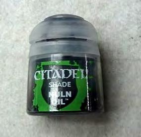 Citadel Shade Nuln Oil 1 wide brush Plastic