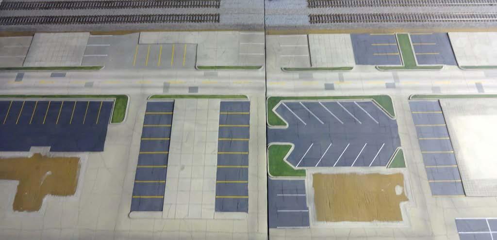 Painting Parking Lots Older asphalt parking lots