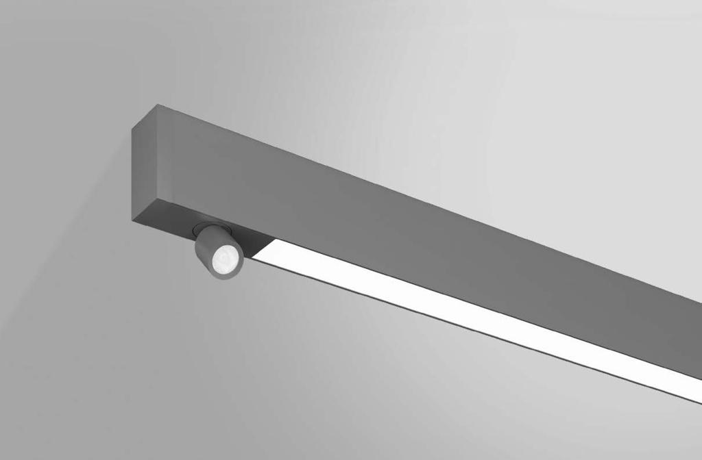Project Type Notes PERFORMANCE Linear option shown Semi-Recessed Extended Pivoted Kit option shown Semi-Recessed 1 3/4 Extended 1 3/4 Beam Spread 24º 36º 60º CBCP 2287 cd 796 cd 446 cd 3 1/32 3 1/32