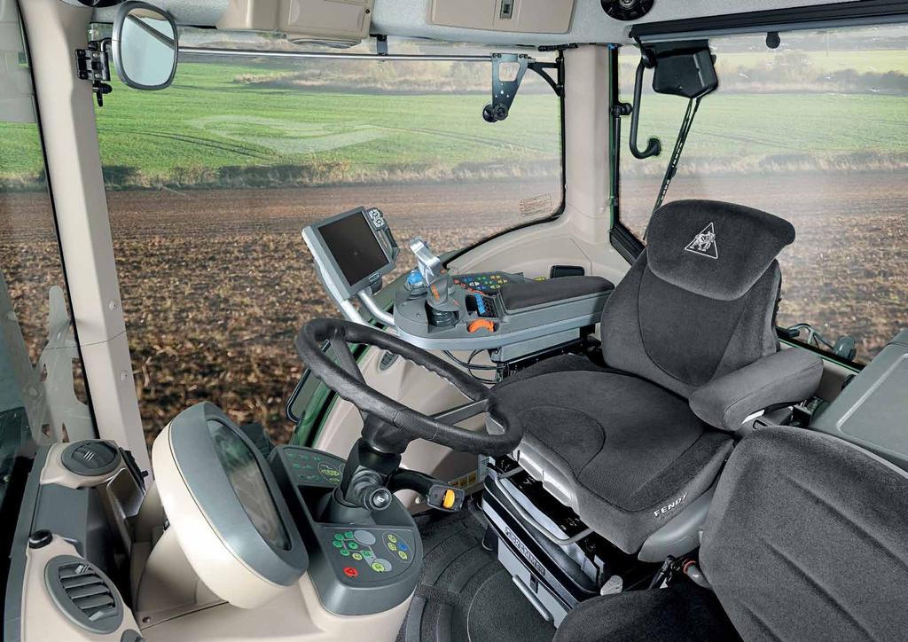 6 The driver station in the 800 Vario 7 Technology that is comfortable A work place that is a pleasure to work in, allows you to achieve the best results in the longterm.