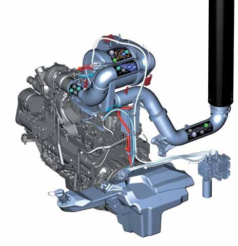 Cutting-edge engine and transmission technology 4 5 Perfect teamwork between the engine and transmission Less fuel consumption more dynamics Low costs per hour are of major significance for the