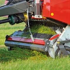 Lely Tigo MS Optimum crop treatment The heart of the Tigo MS is the cam-track-steered load unit. Five robust feed forks ensure even and fast intake.