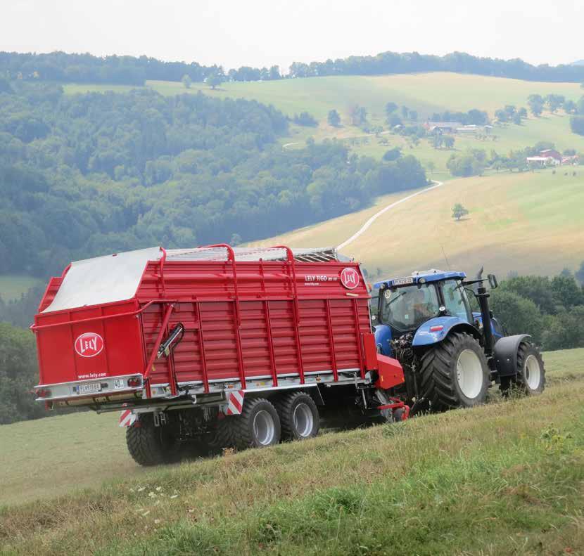 80 m camless pick-up benefits from galvanising, ensuring protection from corrosive crop residues.