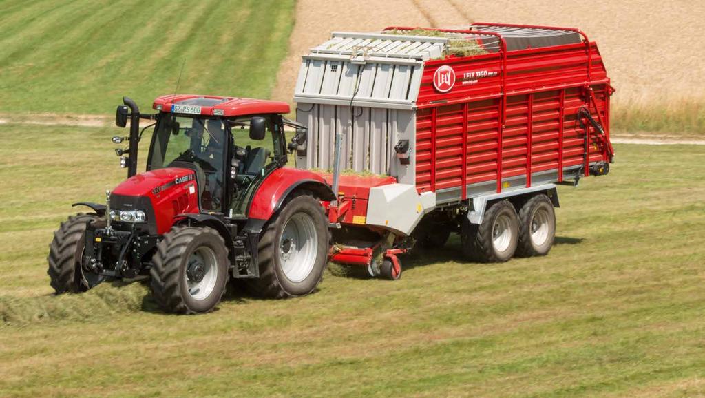 A smooth drive line with a long lifespan Camless pick-up for more efficient loading Good crop throughput for optimal loading capacity Minimum space ensures an optimal chopping